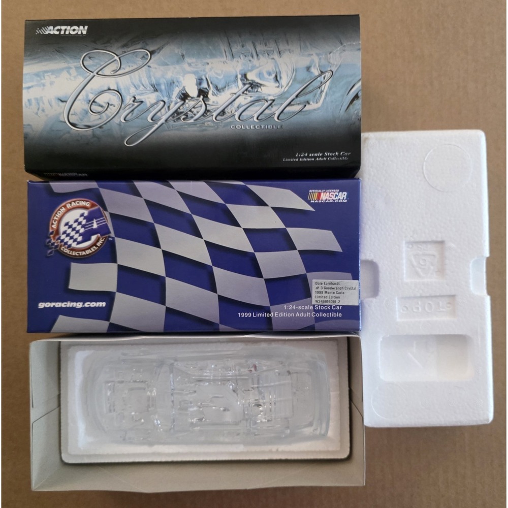Dale Earnhardt #3 Goodwrench  1999 Monte Carlo 1:24 Scale Crystal Car Nascar